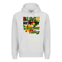 Dove Grey black history is american history Premium Hoodie - CowGirlArtShop