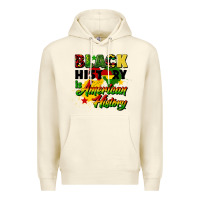 Black History Is American History Premium Hoodie | Teevron