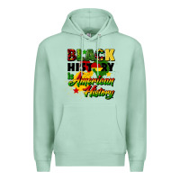 Seafoam black history is american history Premium Hoodie - CowGirlArtShop