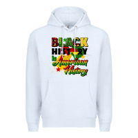 White black history is american history Premium Hoodie - CowGirlArtShop