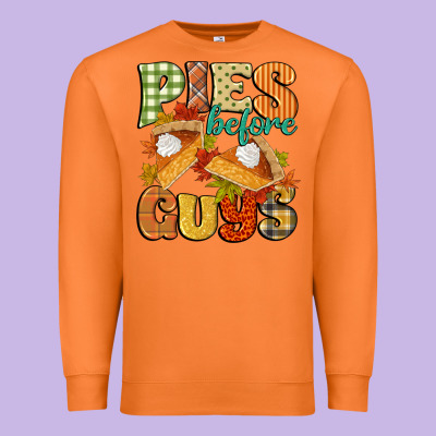 Pies Before Guys Premium Sweatshirt Designed By Cowgirlartshop