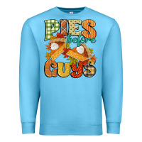 Ocean Blue pies before guys Premium Sweatshirt - CowGirlArtShop