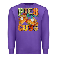 Purple pies before guys Premium Sweatshirt - CowGirlArtShop