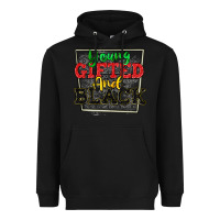 Black young gifted and black Heavyweight Hoodie - CowGirlArtShop