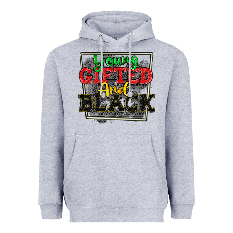 Young Gifted And Black Heavyweight Hoodie by CowGirlArtShop | Teevron