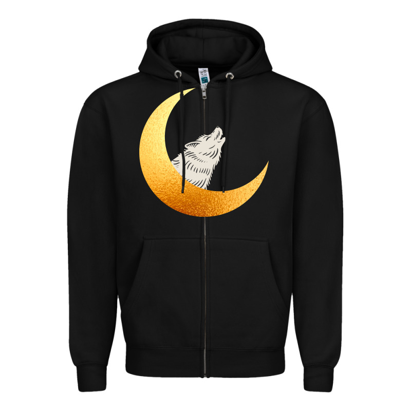 Howling Wolf Zipper Hoodie by Bettercallsaul | Teevron