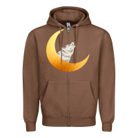 Chestnut Howling Wolf Zipper Hoodie - Bettercallsaul