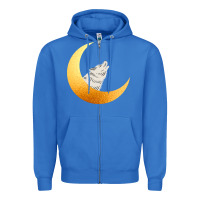 True Royal Howling Wolf Zipper Hoodie - Bettercallsaul