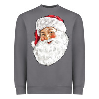 Storm Santa Heavyweight Sweatshirt - NancyCooperArtShop