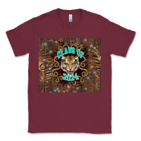 Burgundy class of 2024 tiger Classic Tee - NancyCooperArtShop