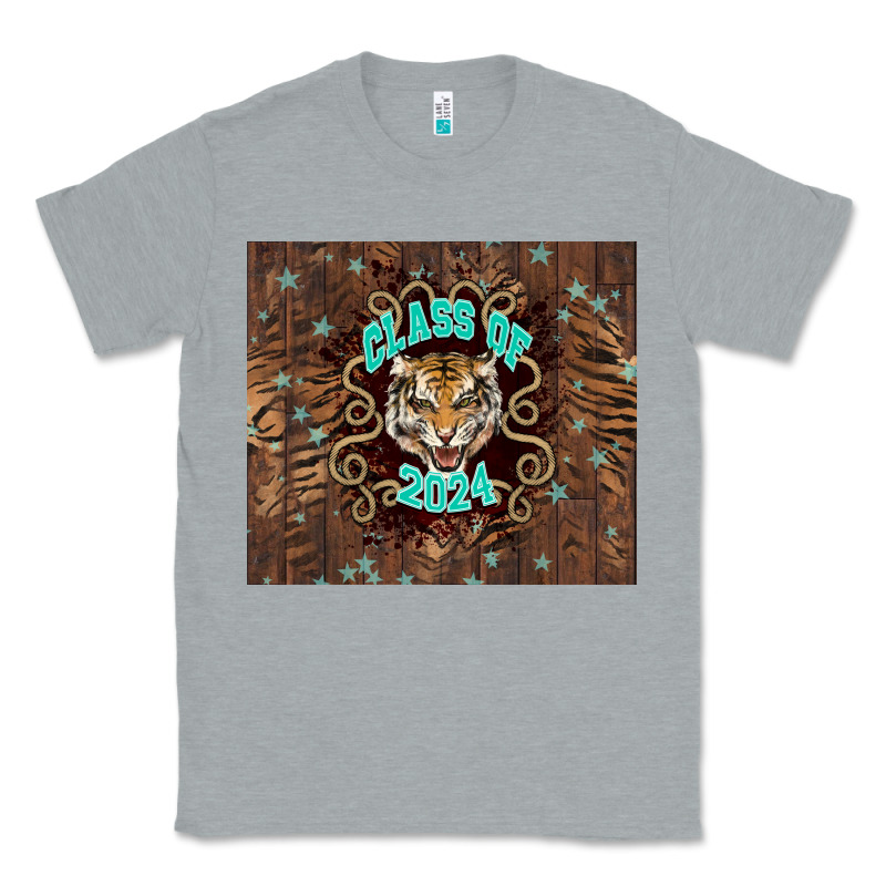 Class Of 2024 Tiger Classic Tee by NancyCooperArtShop | Teevron
