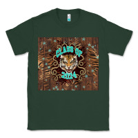 Sports Green class of 2024 tiger Classic Tee - NancyCooperArtShop