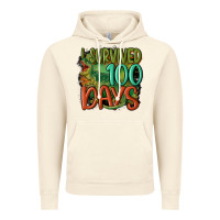 Vintage Artic i survived 100 days Vintage Hoodie - MaliasSmallBusiness