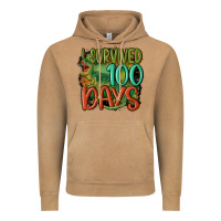 Vintage Camel i survived 100 days Vintage Hoodie - MaliasSmallBusiness