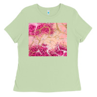 Matcha pink glitter Ladies Tee - JahusDesignShop