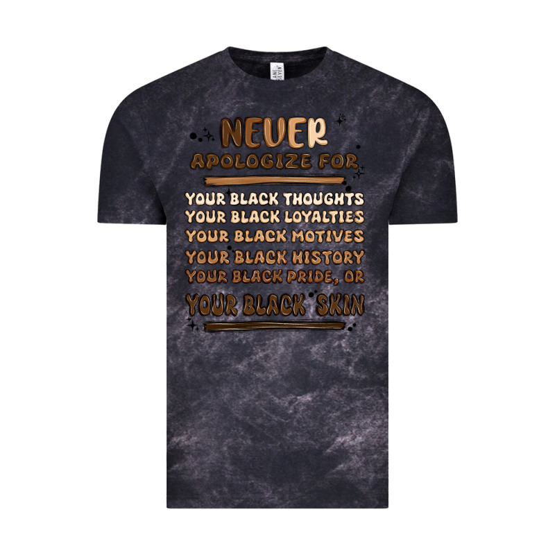 Never Apologize Vintage Tee by MaliasSmallBusiness | Teevron