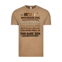 Vintage Coffee never apologize Vintage Tee - MaliasSmallBusiness