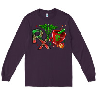 Plum rx christmas pharmacy Long Sleeve Tee - MaliasSmallBusiness