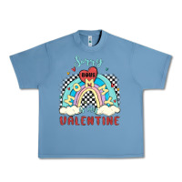 Pebble Blue sorry boys mommy is valentine Urban Heavy Tee - MaliasSmallBusiness