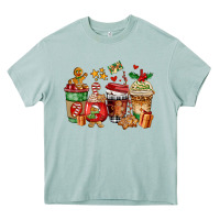Arona christmas cookie coffee cups Heavy Core Tee - AdoDesignShop