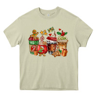 Mossy christmas cookie coffee cups Heavy Core Tee - AdoDesignShop