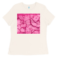 Bone pink glitter Ladies Tee - JahusDesignShop