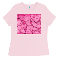 Bubblegum Pink pink glitter Ladies Tee - JahusDesignShop