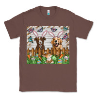 Chestnut Easter Dog Classic Tee - CowhideDigitalArt