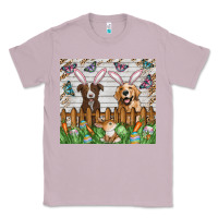 Lilac Easter Dog Classic Tee - CowhideDigitalArt