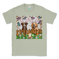 Matcha Easter Dog Classic Tee - CowhideDigitalArt