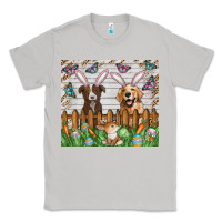 Moon Dust Easter Dog Classic Tee - CowhideDigitalArt