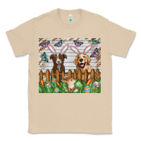 Mushroom Easter Dog Classic Tee - CowhideDigitalArt