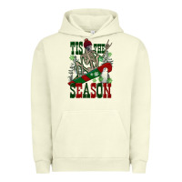 Pigment Pistachio tis the season skeleton snowboard Urban Hoodie - FaDigitalArtStudio