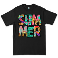 Black summer leopard tie dye Premium Tee - Jasminsmagicworld