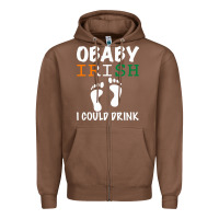 Chestnut O' Baby Irish I Could Drink Zipper Hoodie - Bettercallsaul