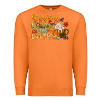 Carrot leaves and lattes Premium Sweatshirt - CowGirlArtShop