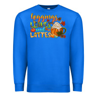 True Royal leaves and lattes Premium Sweatshirt - CowGirlArtShop