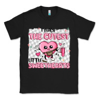 Black i teach the cutest little sweethearts Classic Tee - MaliasSmallBusiness