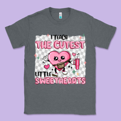 I Teach The Cutest Little Sweethearts Classic Tee Designed By Maliassmallbusiness