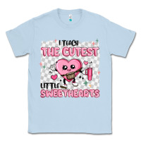 Dusty Blue i teach the cutest little sweethearts Classic Tee - MaliasSmallBusiness