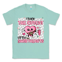 Seafoam i teach the cutest little sweethearts Classic Tee - MaliasSmallBusiness
