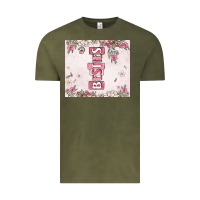 Vintage Olive besties Vintage Tee - MaliasSmallBusiness