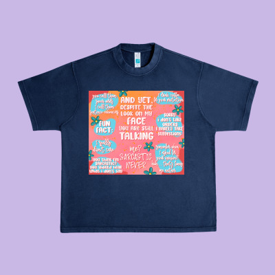 Sarcastic Quotes Urban Heavy Tee Designed By Maliassmallbusiness