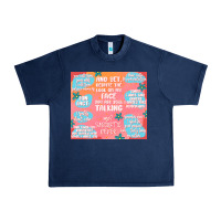 Navy sarcastic quotes Urban Heavy Tee - MaliasSmallBusiness