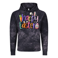 Cloud Black happy easter Vintage Hoodie - MaliasSmallBusiness