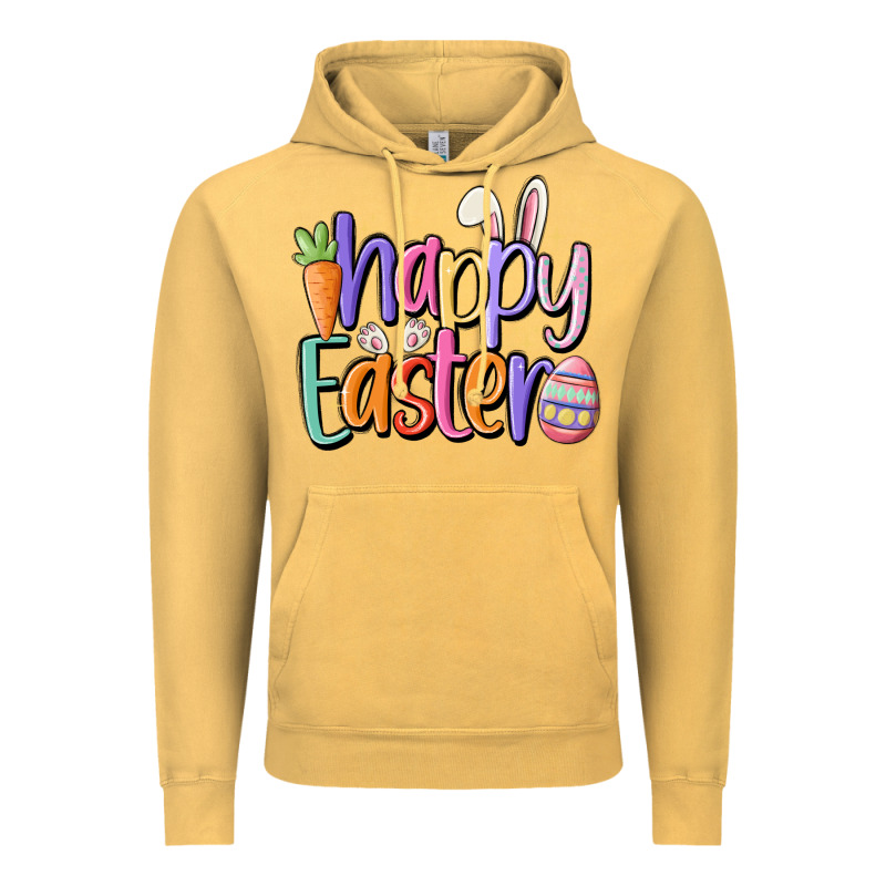 Happy Easter Vintage Hoodie by MaliasSmallBusiness | Teevron