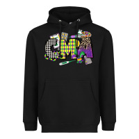 Black cma mardi gras certified medical assistant Heavyweight Hoodie - CowGirlArtShop