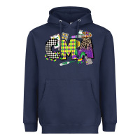 Navy cma mardi gras certified medical assistant Heavyweight Hoodie - CowGirlArtShop
