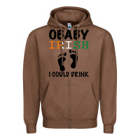 Chestnut O' Baby Irish I Could Drink Zipper Hoodie - Bettercallsaul