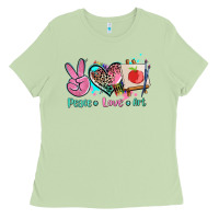 Matcha peace love art   ado Ladies Tee - AdoDesignShop